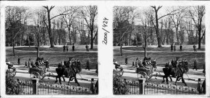 Funkenartillerie in Freiburg