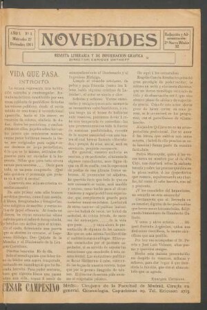 1911,1,1: año 1, no. 1 (27 diciembre 1911)