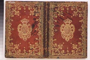 Einband aus Ziegenleder, um 1700