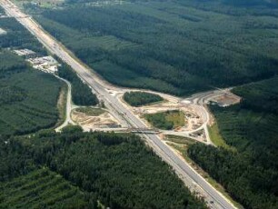 Hermsdorf : Bundesautobahn A 9, Abfahrt Bad Klosterlausnitz