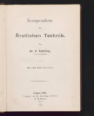 Kompendium der ärztlichen Technik