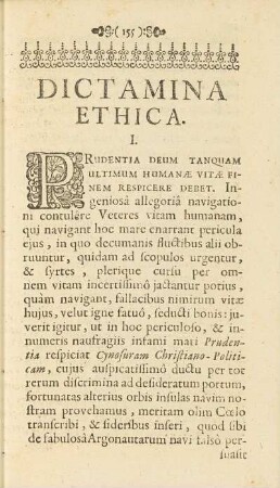 Dictamina Ethica.