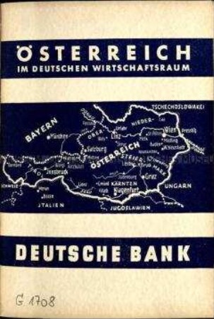 Volkswirtschaftliche Schrift über die Wirtschaftsstruktur Österreichs