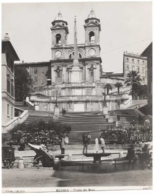 Trinità dei Monti, Rom: Ansicht