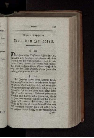 Von den Insecten.