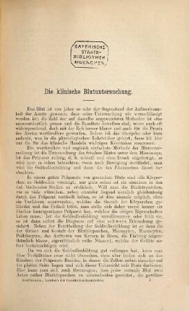 Lehrbuch der Constitutionskrankheiten