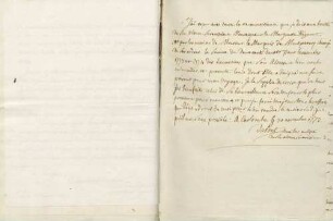 Pierre Samuel Du Pont de Nemours an Karoline Luise von Baden (Karlsruhe)