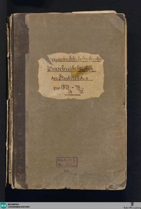 Band 4: Matrikel der Gr. Polytechnischen Schule Carlsruhe und der Technischen Hochschule Karlsruhe 1852-1920