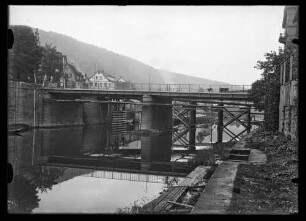 Bau der neuen Tauberbrücke