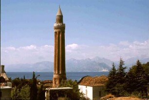 Antalya [Türkei]: Minarett Kesik Minare, Vivil Minare, Gefurchtes Minarett