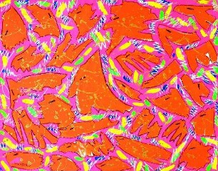 Gesichtet im roten Kosmos - alles Perlen