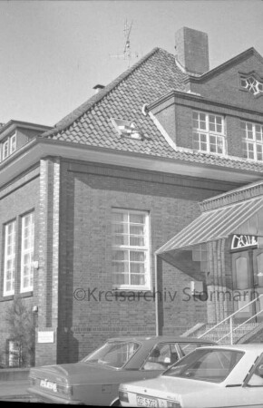Grabauer Straße 18 [heute Olivet-Allee 18]: Teilansicht: Seitenfront, Anbau mit Eingang