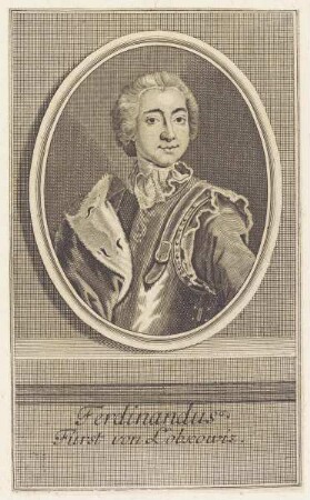 Bildnis des Ferdinandus Fürst von Lobkowiz