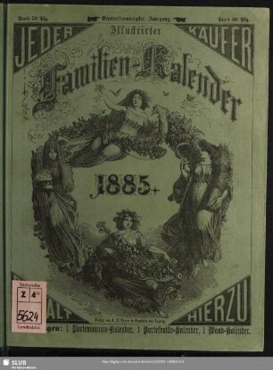 29.1885: Payne's illustrirter Familien-Kalender