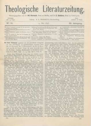 265-267 [Rezension] Kuenen, Het Oude Testament opnieuw uit den grondtext overgezet