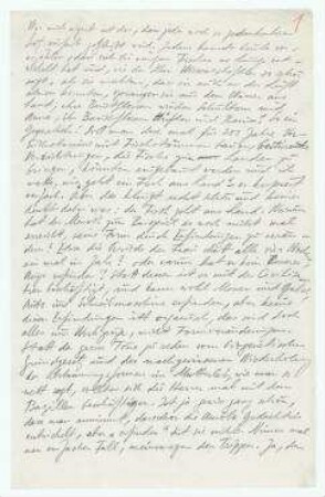 [Was mich ärgert ist das]. [o.O.]. Textfragment