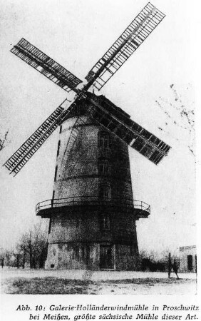 Meißen-Proschwitz. Galerie-Holländermühle