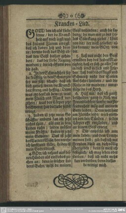 Krancken-Lied