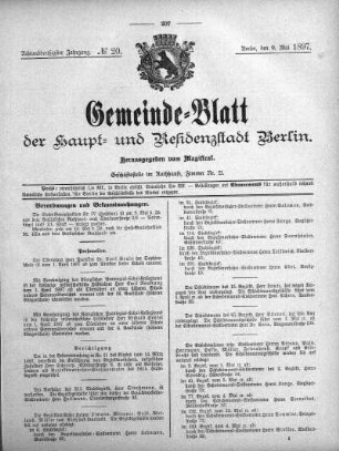 1897,20: No. 20, 9. Mai 1897