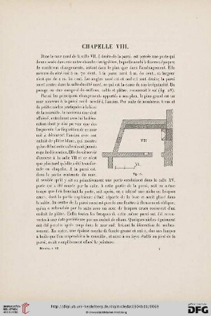 Chapelle VIII