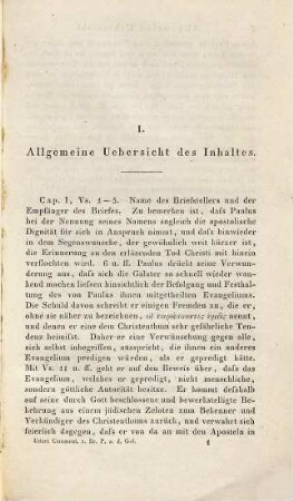 Commentar über den Brief Pauli an die Galater : nebst einer Beilage, in Beziehung auf Hermann's Programm De Pauli epistolae ad Galatas tribus primis capitibus, und einigen Excursen