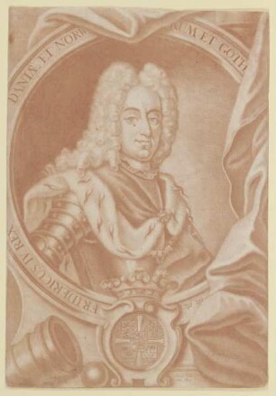 Bildnis des Frederik IV. von Dänemark