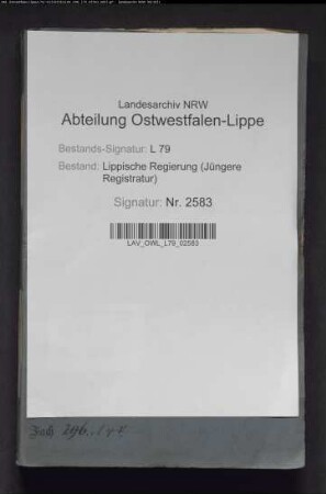 Anstellung der Schornsteinfeger, Band 5