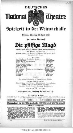 Die pfiffige Magd