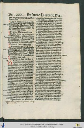 De sancto Petro ad vincula