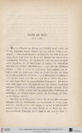 Arolsen und Kassel