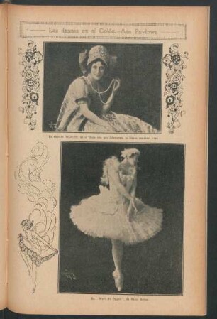 Las danzas en el Colón.- Ana Pavlova