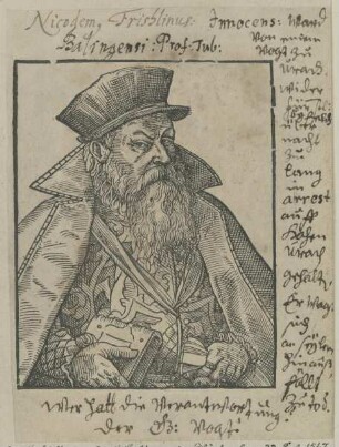 Bildnis des Nicodemus Frischlin