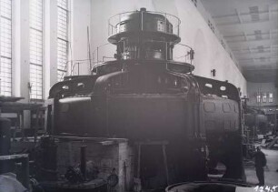 Bau Kraftwerksanlage Staustufe Kachlet/Donau