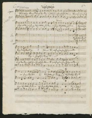 Lerchengesang; Coro; G-Dur; MWV F 13; op.48,4