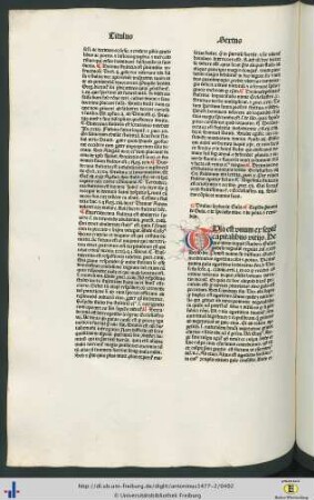 Titulus sextus