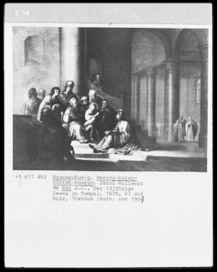 Der zwölfjährige Jesus im Tempel