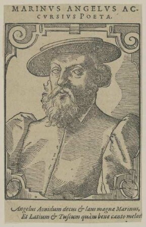 Bildnis des Marinus Angelus Accursius