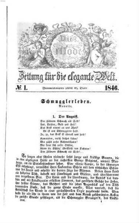 Die Mode, Zeitung für die elegante Welt. 46. 1846