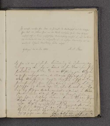 Moriz Abraham Stern ; Friedrich Buchner ; Johann Heinrch Deinhardt ; Martin Eduard Sigismund Simson. – Göttingen, 10.12.1850