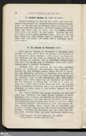 38. Die Schlacht bei Breitenfeld (1631)