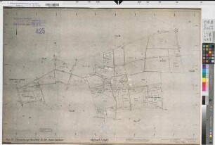 Herzfeld (Lippetal), Flurbereinigung Herzfeld-Düllo, Schätzungskarte Herzfeld Flur 33