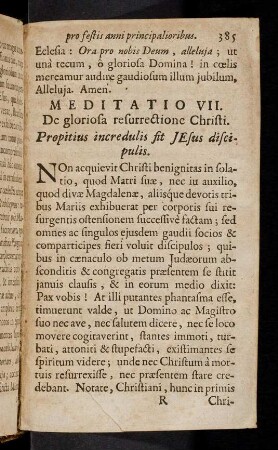 385-388, Meditatio VII
