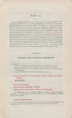 Chapter I. Physical and political geography
