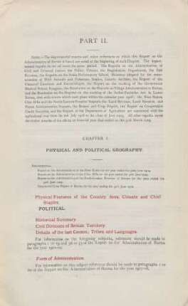 Chapter I. Physical and political geography