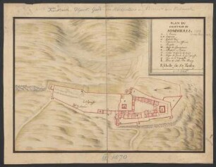 Plan du Chasteav de Sommieres
