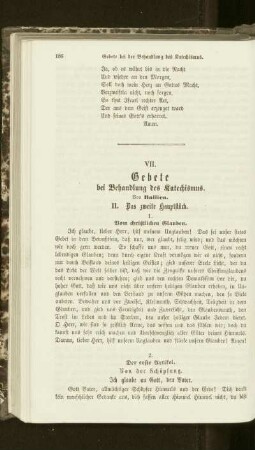Gebete : bei Behandlung des Katechismus