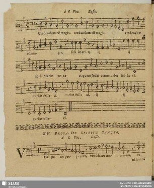 XV. Veni pater pauperum