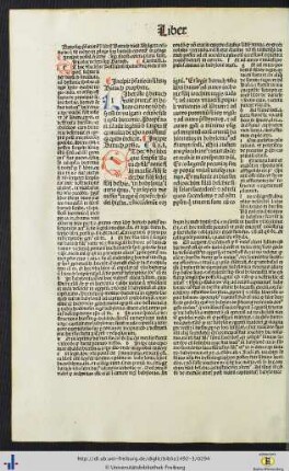 Baruch propheta cum postilla