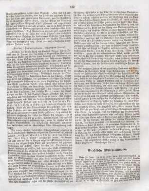 415-416 Kirchliche Mittheilungen