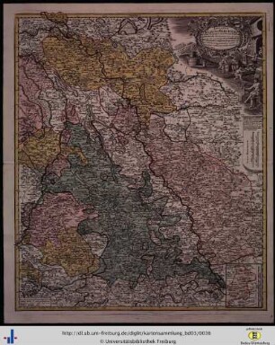 Ducatus Juliaci et Bergensis tabula geographica ... ex prototypo Jaillotiano delineata